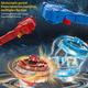 thumbnail image 2 of Juguete Trompo Beyblade Brust Aleación 4pcs Con Cuerda Y Luz Led Batalla Xtellar Verde, 2 of 4