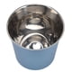 thumbnail image 3 of Taza de café de acero inoxidable 304 de 80 ml, con aislamiento de doble pared, resistente al calor, para acampar al aire libre, picnic, color azul claro (80 ml), 3 of 14