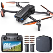 Bwine F7MINI 4K(RC3) Drones with Camera for Adults, 8K Photo 4K Video, RC with 1080P Screen, 20000ft Transmission, 64min Flight, 3-Axis Gimbal, 249g FAA-Exempt, GPS Track, Auto Return, Beginner Mode