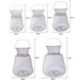 thumbnail image 4 of pitrice Homard Filet Pêche Crevette Crabe Cage Pliage Filet Fil Métallique Pliable Poisson Crevette Panier, 4 of 7