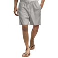 thumbnail image 3 of Men’s Cotton Casual Shorts Straight Leg Breathable Comfortable Summer Home Bottoms, 3 of 6