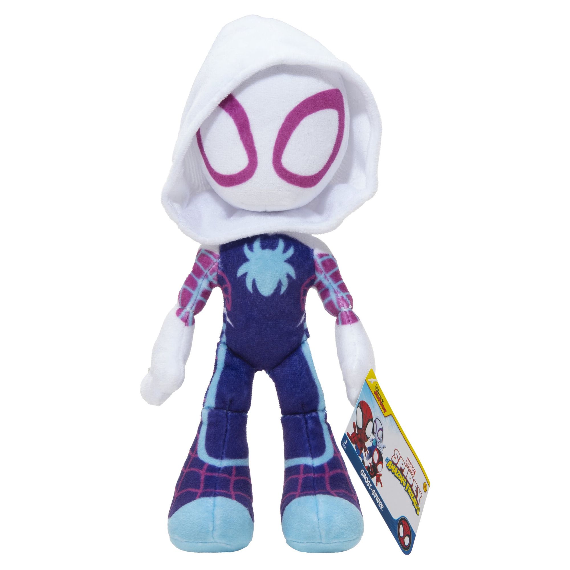 Marvel's Spidey and His Amazing Friends 8 inch Assorted Character Plush Toddler Toy