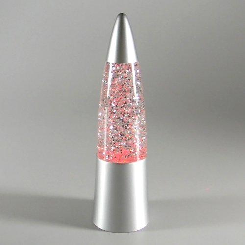 Event Decor Mini Glitter Lamp Color Changing Motion Activated SILVER