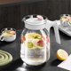 thumbnail image 1 of Jarra de agua de vidrio de gran capacidad con pico vertedor para té helado y bebidas frías, ideal para disfrutar de bebidas frías en reuniones y comidas familiares. Aestivo | Rosa | AESTIVO, 1 of 7