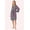 Fuchsia and Fern, variant on Womens Cozy Stretch Jersey 2 Piece Matching Robe & Chemise Set