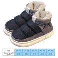 thumbnail image 3 of Zapatillas planas de algodón antideslizantes térmicas antideslizantes en artículos para el hogar (38-39) negro Wdftyju Tenis De Mujer Tenis De Hombre, 3 of 5