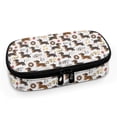 thumbnail image 2 of Jiueut Note Dachshund Insulin Storage Bag Insulin Bag for Kids Insulin Refrigeration Storage Bag Storage Bags with Zipper Comfortable Insulin Pocket with Mesh Pocket, 2 of 7