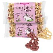 Pastabilities Bunny Hop Pasta, Fun Shaped Noodles for Kids and Easter, Non-GMO Natural Wheat Pasta 14 oz 2 Pack