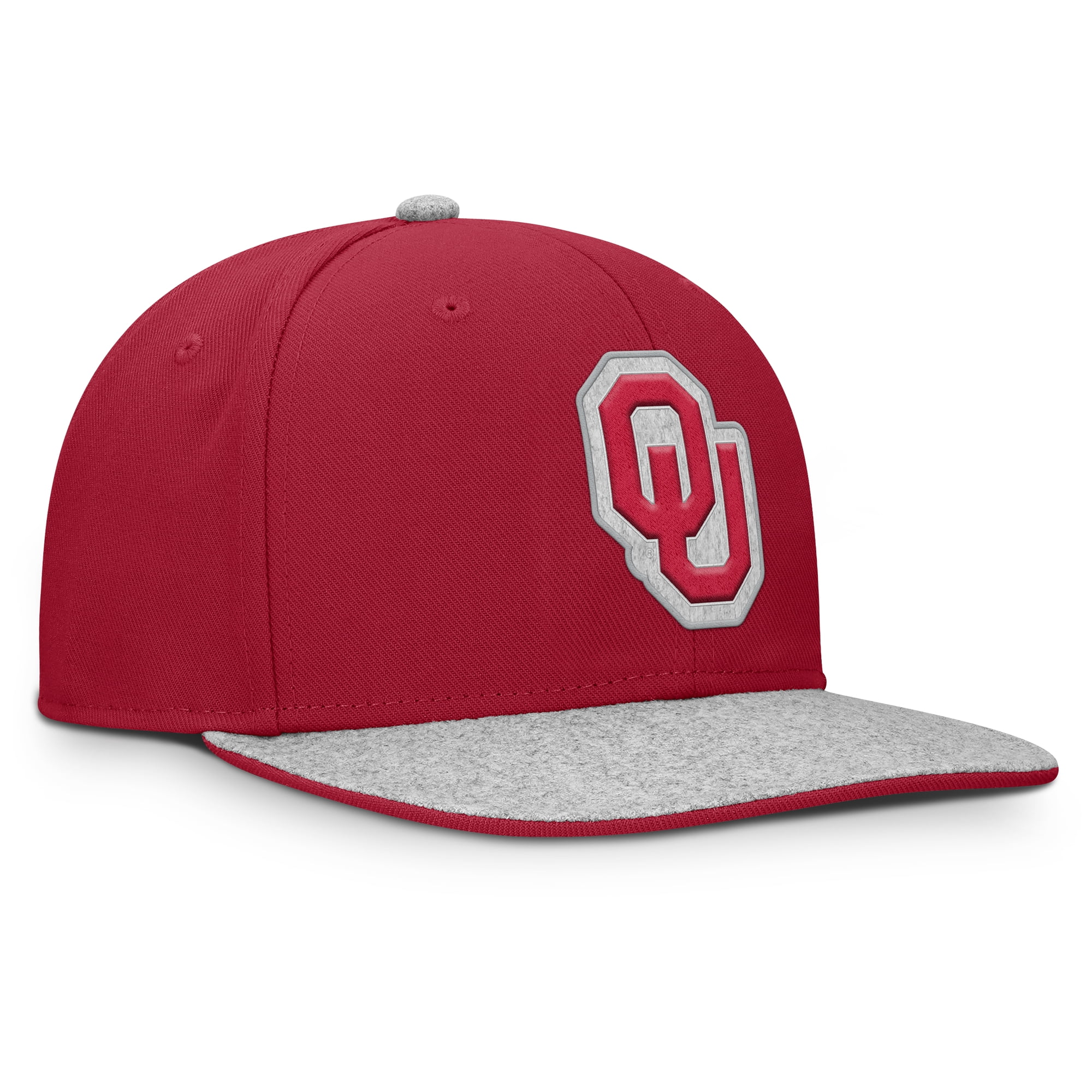 Men's Fanatics Crimson Oklahoma Sooners Loden Snapback Hat