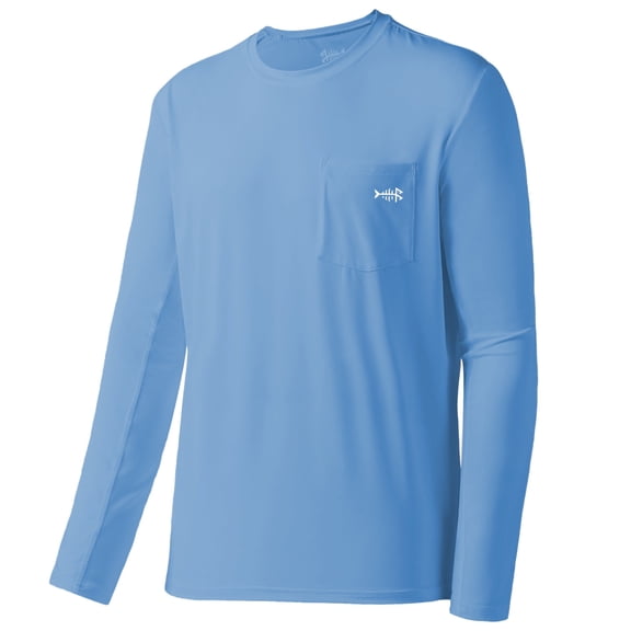 Bassdash Men’s UPF 50 Performance Long Sleeve T-Shirt UV Sun Protection Fishing Hiking Sports Shirts