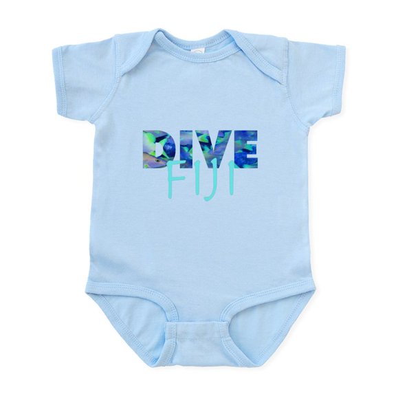 CafePress - Dive Fiji Infant Bodysuit - Baby Light Bodysuit, Size Newborn - 24 Months