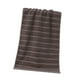 thumbnail image 2 of Toalla de baño de algodón, toalla de playa, súper absorbente, ligera, de secado rápido, toalla de baño marrón, 2 of 9