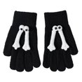 thumbnail image 4 of Guantes de mano 3D Yinane comodidad novedad mujeres niñas Negro, 4 of 8