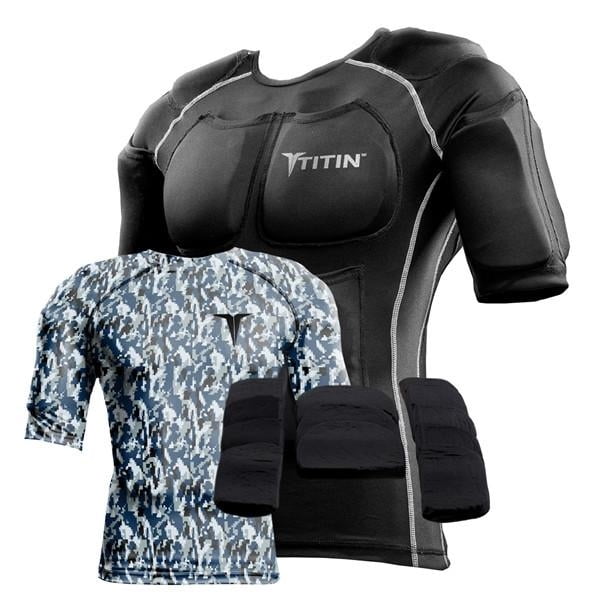 titin weighted compression shirt
