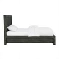 thumbnail image 5 of Pim Solid Wood Plank Panel Platform Queen Bed with Storage Brushed Gray, 5 of 5