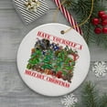 thumbnail image 4 of Have Yourself a Military Christmas Trees Ornament, Patriotic US Veterans Gift, 4 of 5