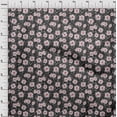 thumbnail image 4 of oneOone Tissu Popeline de Coton Sergé Vert Foncé Floral Rétro Matériel de Robe Tissu Imprimé Tissu au Mètre 56 Pouces de Large, 4 of 5