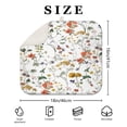 thumbnail image 4 of Pioneer Flower Floral Print Pattern Dish Drying Mat for Kitchen 1 Pack, Ultra Absorbent Microfiber Dishes Drainer Mats,16"x18", 4 of 6