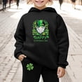 thumbnail image 2 of LUOGENLI Christening Outfits For Boys Gown Kids Hoodie Sweatshirt And Sweatpants Irish Festival Pullover Hoodie Set Tracksuit 2 Piece Outfits Boys Outfits 3T Summer 3-4 Years, 2 of 4