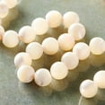 thumbnail image 2 of Bead Landing 7mm Light Pink Mother of Pearl Round Beads, 12 Pack, 2 of 3