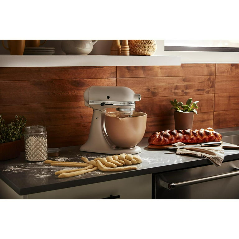 KitchenAid, 5 Qt. Titanium-Reinforced Ceramic Bowl Stand Mixer