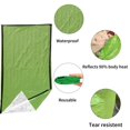 thumbnail image 1 of Tubo de emergencia Tienda de campaña Refugio Saco de dormir Manta para acampar Caminata Verde Sywqhk Para Estrenar, 1 of 7