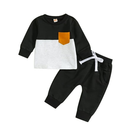 

KDFJPTH Toddler Baby Boys Long Sleeve Print Shirt Tops And Pants 2PCS Child Kids Set&Outfits Going Home Outfit Baby Boy 3 Boy Clothes