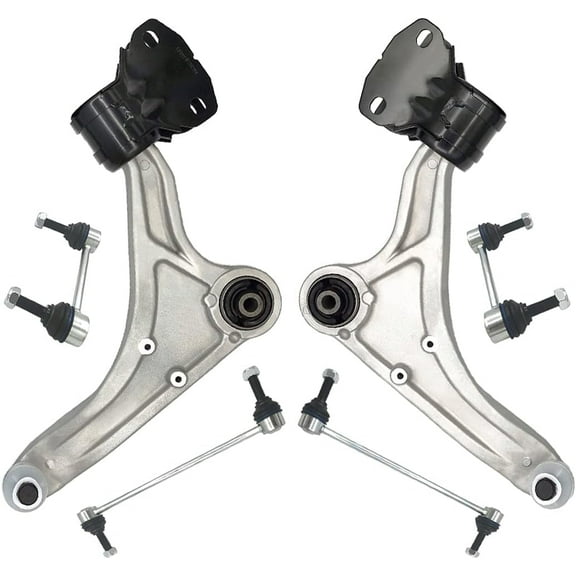 Front Lower Suspension Kit Control Arms Ball Joint Sway Bar End Links Compatible With 2013-2016 Ford Fusion, 2013-2016 Lincoln MKZ