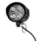 thumbnail image 4 of Luz de Bocina para Bicicleta Eléctrica de 12 W, 4 LED, Resistente Al Agua, 2 en 1, con Interruptor de Luz y Bocina, Linterna para Bicicleta., 4 of 8