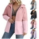 thumbnail image 1 of Camiseta sin mangas para mujer,Sudadera con capucha para mujer, tipo cárdigan, manga larga con bolsillos, poliéster, corte holgado para uso informal, sopatenor, 1 of 9