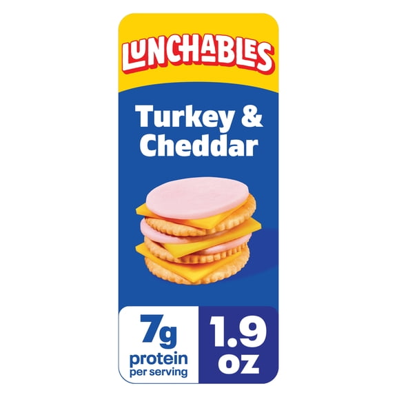 Lunchables Turkey & Cheddar Value Pack, 1.9 oz Pack