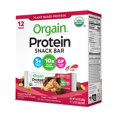 Orgain Organic Plant Based Protein Snack Bar Peanut Butter Chocolate