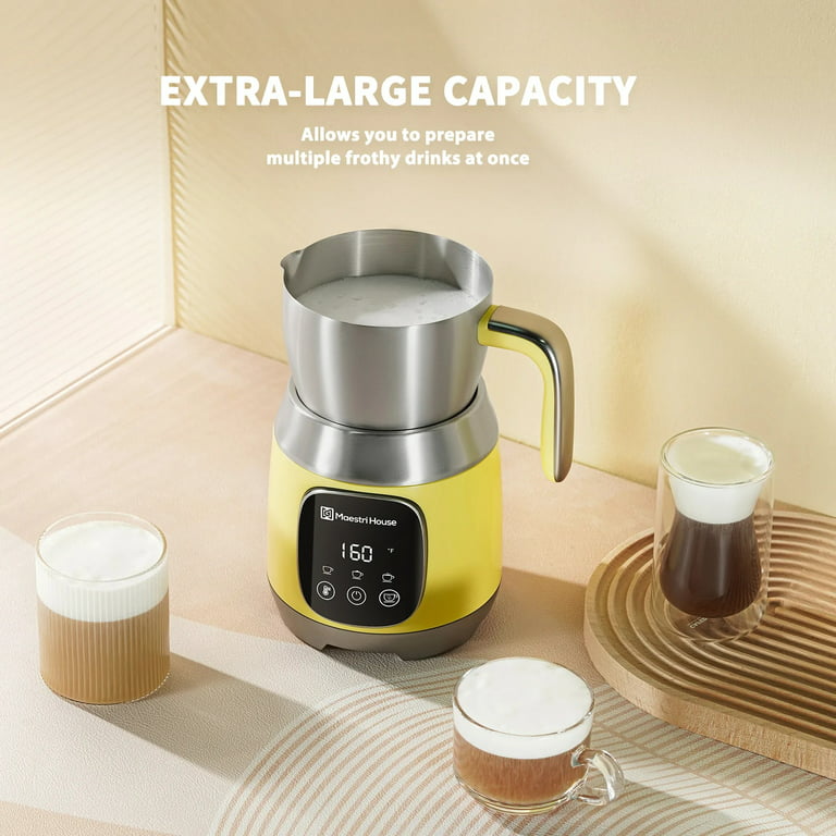 550W Electric Milk Frother Machine Warmer Automatic Milk Fast