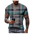 thumbnail image 1 of Nouveau T-Shirt d'Été Mode Personnalité Impression 3D pour Hommes Manches Courtes Décontracté Confortable Classique Rétro Col Rond Grande Taille, 1 of 5