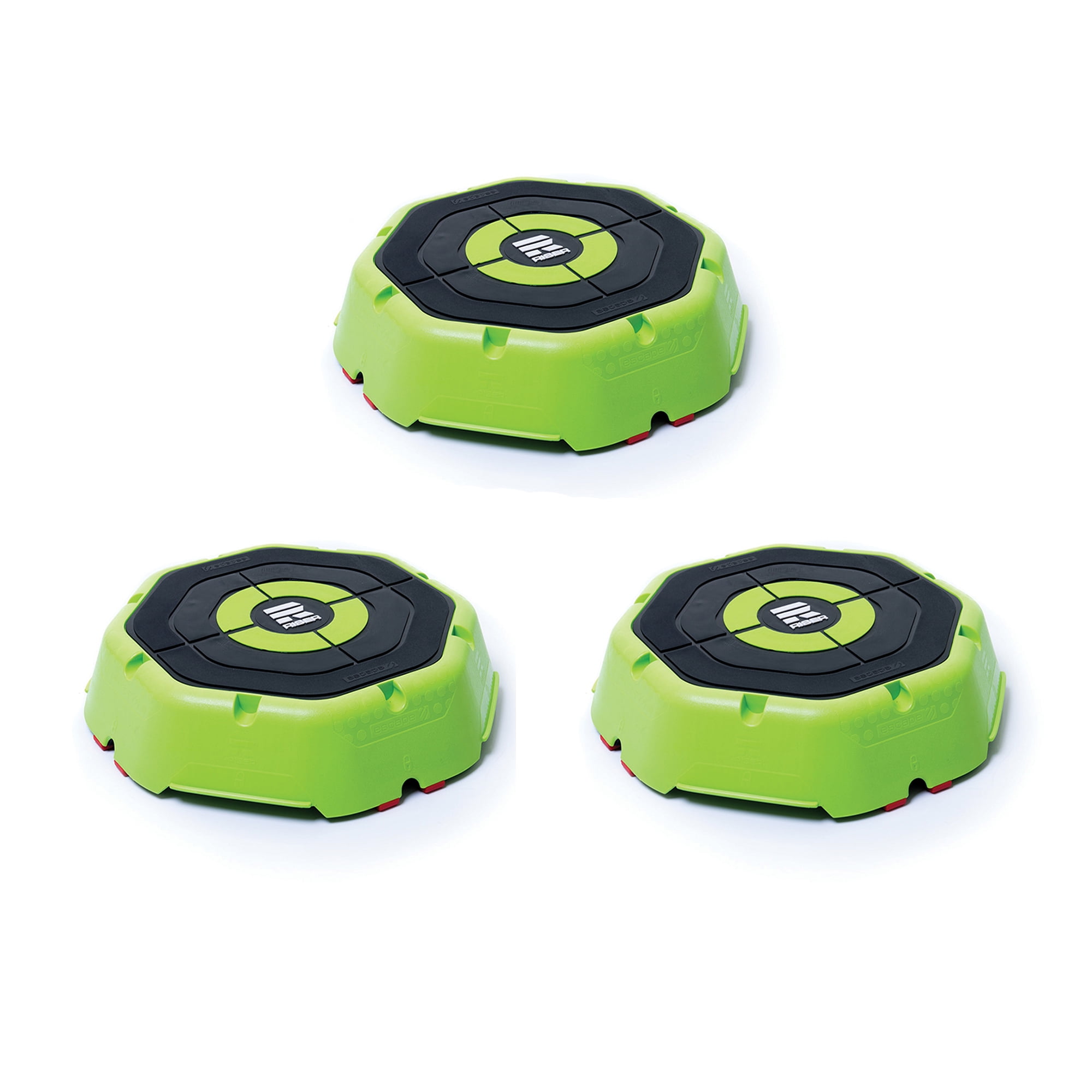 Escape Fitness USA Riser Aerobic Plyos Exercise Training Step Platform 3 Pack Walmart