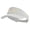 White, variant on Leopard Gecko Embroidered Pro Style Cotton Twill Washed Visor - Red OSFM