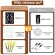 thumbnail image 3 of Kit de plantillas temporales para tatuajes InkForge con 4 conos de tatuaje, 3 of 7