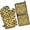 Checke Sunflower, variant on Black Sunflower Kitchen Oven Mitt and Pot Holder Sets 2 Pcs for Baking, Cooking and Grilling, Heat Resistant Up To 392 °F