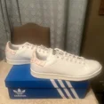 thumbnail image 2 of Adi-das Stan Smith Canvas Core White Off White Men's size 8 Brand New IF5503, 2 of 6