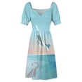 thumbnail image 5 of Maldives island beach South Asia poster Sleeveless Dress summer dress women 2024 women's clothing summer 2024 novelties, 5 of 6
