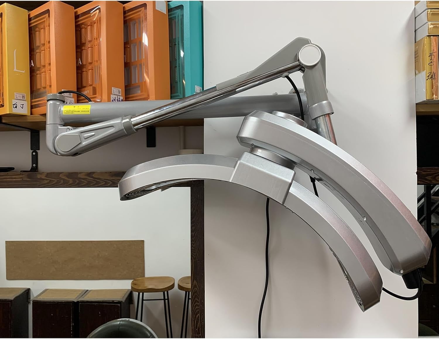 Wall Mount Hooded Hair Dryer for Salon,Professional Hair Color Processor, Temperature & Hood Angle Adjustable