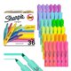 thumbnail image 1 of Juego de iluminadores Sharpie Tank Style con punta cincelada, 36 colores, 1 of 6