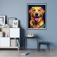 thumbnail image 7 of Diamond Art Kit for Adults, Golden Retriever Vivid Colors Diamond Painting for Adults Beginners, 5D DIY Diamond Art Painting Kits, Colorful Diamond Painting Craft for Home Decor 12x16, 7 of 7