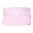 thumbnail image 2 of Xihbxyly Venta y Oferta Alfombrias de espuma viscoelástica y relieve de terciopelo coral para suelo, para baño, para hogar, absorbentes para la puerta del baño, 2 of 6