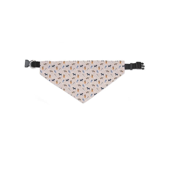 Tiny Doggos Kiddie Fun Pattern Bandana -Image by Shutterstock, Medium