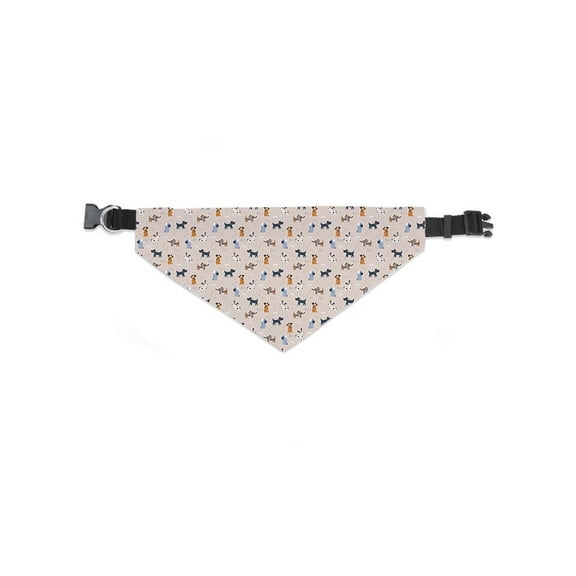 Tiny Doggos Kiddie Fun Pattern Bandana -Image by Shutterstock, Medium
