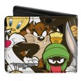 thumbnail image 2 of Looney Tunes Wallet, Bifold, Looney Tunes Character Stacked Collage, Vegan Leather, 2 of 5