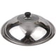 thumbnail image 1 of Thoroughly Cook Your Meals with 40cm Diameter Stainless Steel and Glass Casserole Tempered Glass Saucepan Wok Frying Lid, 1 of 10
