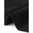 thumbnail image 6 of DARING DIVA Women's Plus Corduroy Lined V Neck Sleeveless Jacket 2X Black, 6 of 6