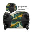 thumbnail image 4 of Daiia Tropical Floral Jungle Luggage Cover, Thickened Washable Travel Luggage Covers, Elastic Unique Baggage Covers for 18-20 inch Luggage-X-Large, 4 of 9